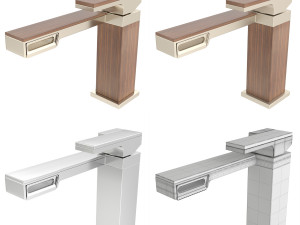 brizo faucet and shower - frank lloyd wright collection Modèle 3D