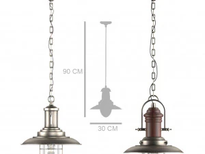 fisherman pendant light 3D Model