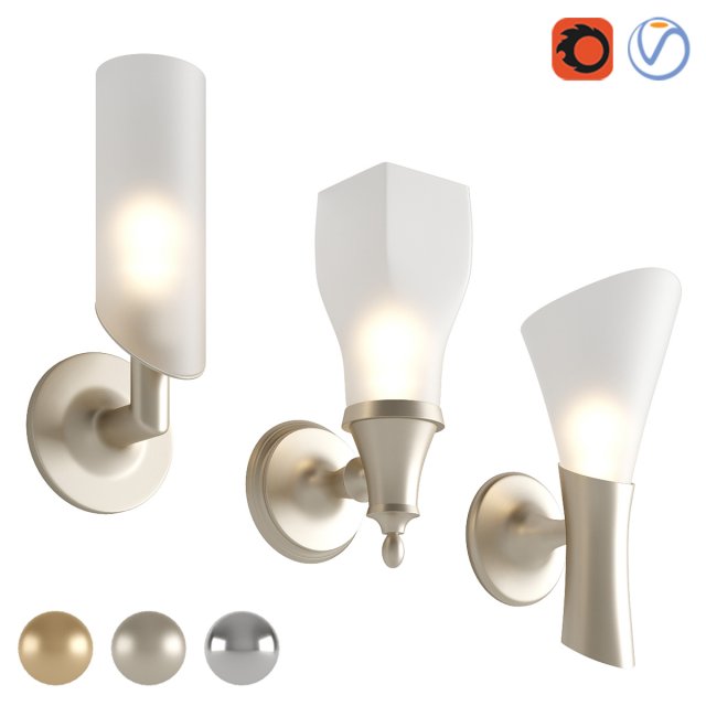 Brizo Lights 3D Model .c4d .max .obj .3ds .fbx .stl .blend 