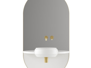 Arco - vanity unit by ext Model 3D
