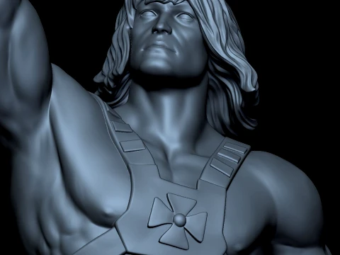 Heman 3D Print Model