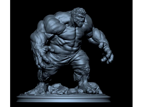 Hulk 3D Print Model
