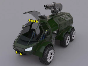 militarytruck 3D Model