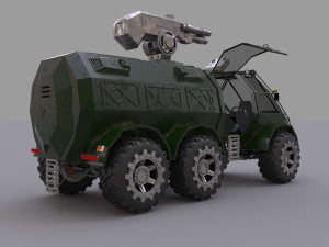 militarytruck 3D Modell