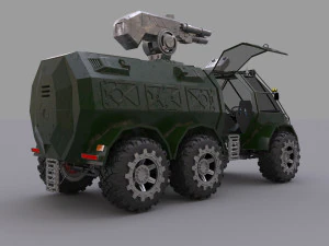 militarytruck 3D Model