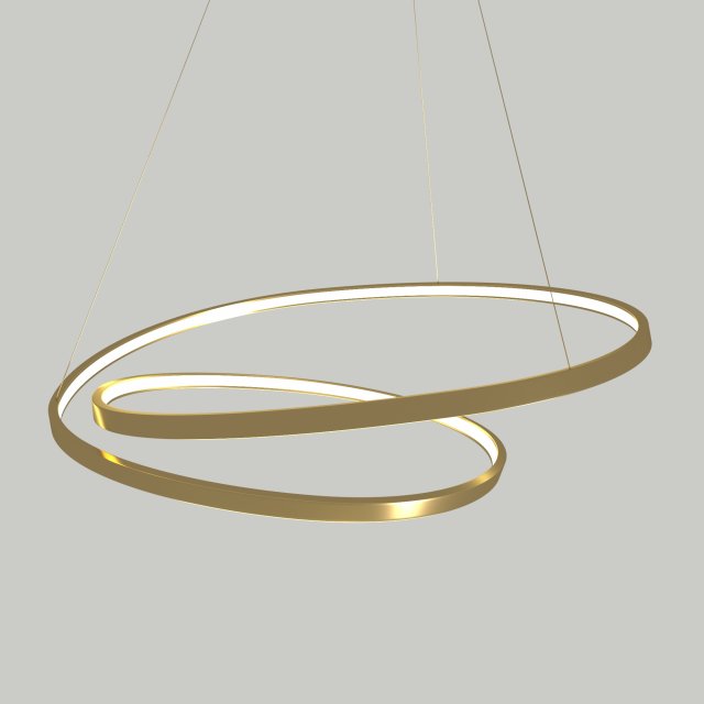 ecojas chandelier Model 3D .c4d .max .obj .3ds .fbx .stl .blend 