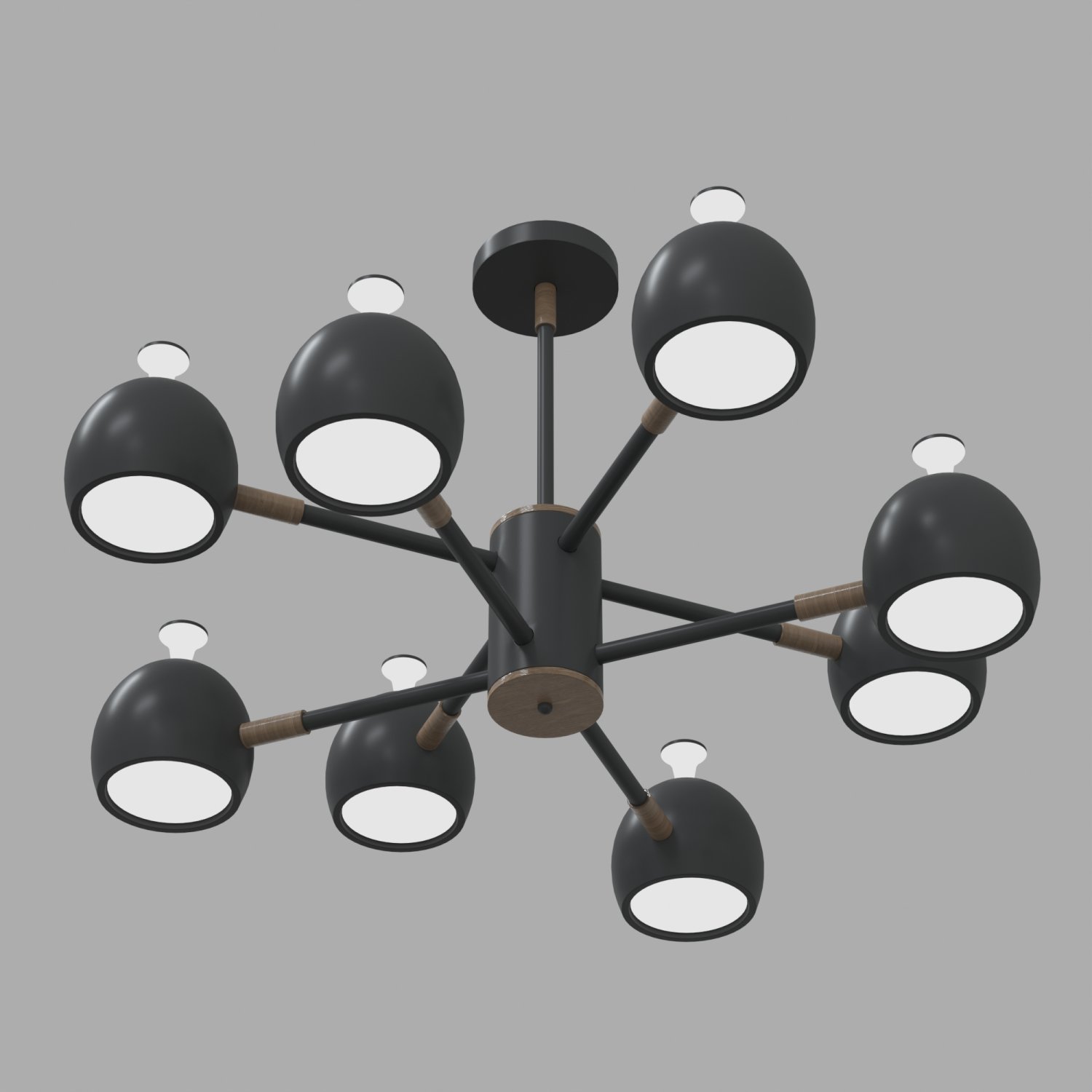 3d модель люстры. Fendi casa Heron Chandelier.