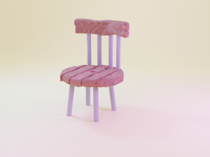 stool 3D मॉडल
