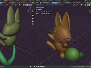 puar - keychain - fanart dragon ball 3D Baskı Modeli