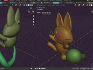 puar - keychain - fanart dragon ball 3D Print Model
