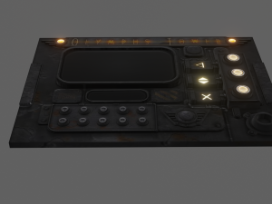 sci-fi tech Modelo 3D