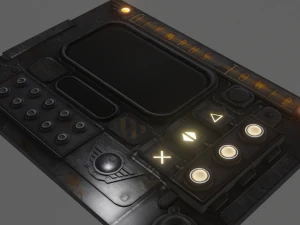 sci-fi tech 3D Model