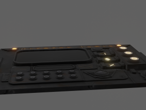 sci-fi tech 3D 모델