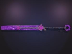 krystal sword 3D Model