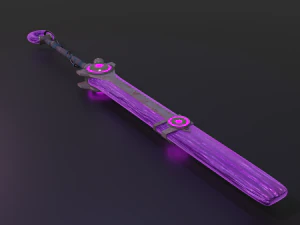 krystal sword 3D Model