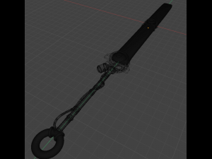krystal sword 3D Model
