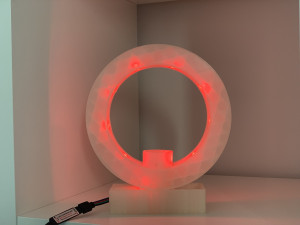 stylish 3d circular light 3D 打印模型