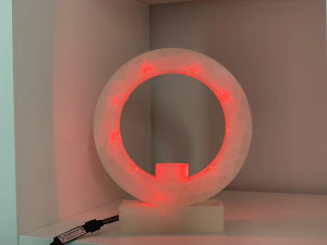 stylish 3d circular light 3D Print Model