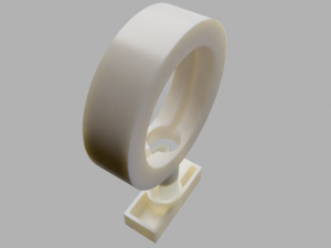 stylish 3d circular light 3D 打印模型