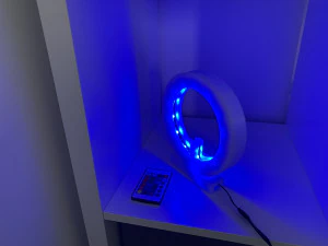 elegante luce sottile circolare 3d Modello di stampa 3D