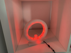 stylish 3d circular thin light Model do druku 3D