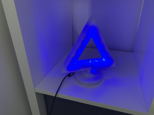 stylish 3d triangular thin light 3D Print Models