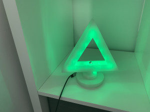 stylish 3d triangular thin light 3D 프린트 모델