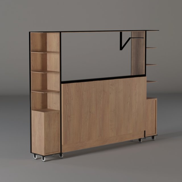 Table 3D Model .c4d .max .obj .3ds .fbx .stl .blend 