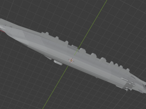 world war carrier 3D 模型
