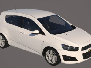 chevrolet aveo LT 2012 Model 3D