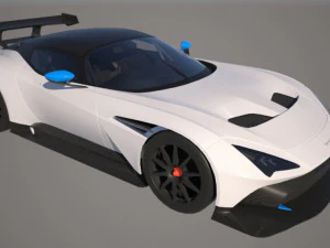 aston martin - vulcan typ r Model 3D