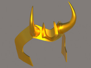 crown loki - printable Model 3D