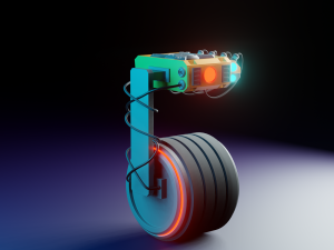 robot bb-009 3D 모델
