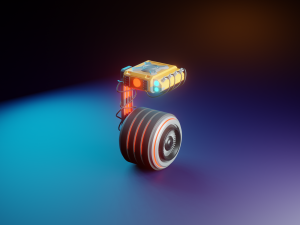 robot bb-009 3D 모델