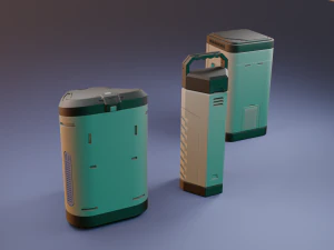 Industrial container 3D Model