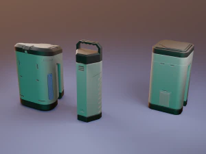 Industrial container 3D Model