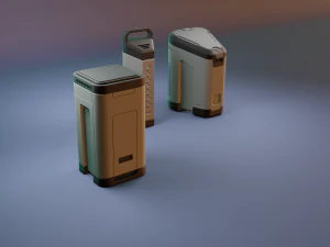 Industrial container 3D Model