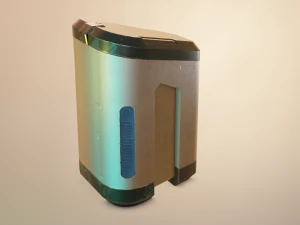 공상과학 산업용 컨테이너 3D 모델