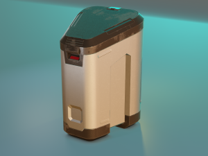 Sci-fi industrial container 3D Model