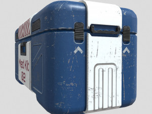 Sci-fi first aid kit 3 in 1 3D Модель