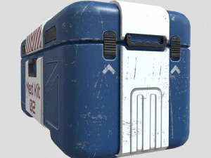 Sci-fi first aid kit 3 in 1 3D Model
