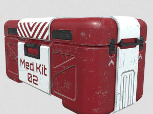 Sci-fi first aid kit 3 in 1 3D Model