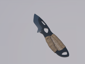 knife paklite Modelo 3D