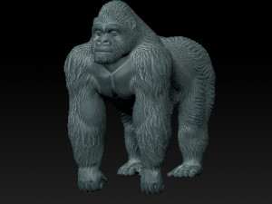 mountain gorilla 3d print Modelo de impresión 3D