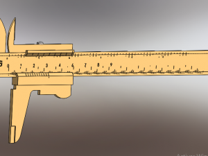 vernier calipper 3D Model