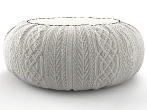 pouf Modello 3D