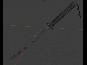 ichigos katana 3D Model