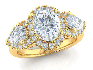 fancy ring 3D Print Model