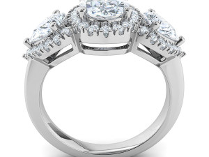 fancy ring 3D Print Model