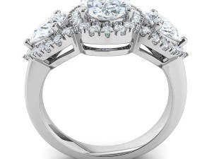 fancy ring 3D Print Model